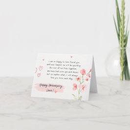 Cute Blommigt-årskort Kort