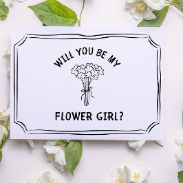 Cute Blommigt Bow Bouquet Flower Girl Frieri Kort