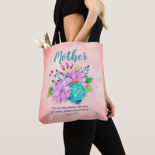 Cute Blommigt MOR Tygkasse