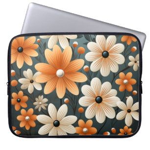 Cute Blommor laptop sleeve