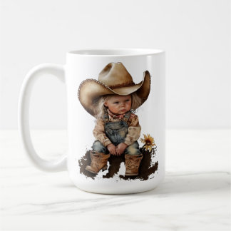 CUTE BLONDE LITTLE POUTY LAND GIRL KAFFEMUGG