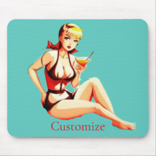 Cute Blonde Martini Bikini Girl Thunder_Cove Musmatta