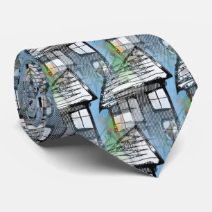 Cute Blue and Black Houses Real Gods Agent  Slips