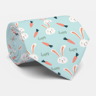 Cute Blue and White Rabbit Bunny Mönster Slips