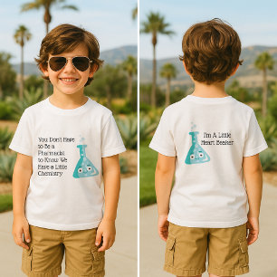 Cute Blue Beaker-apotekschemist T Shirt