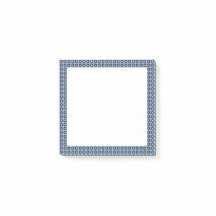 Cute Blue-Blommigt, mönstrad, klibbiga anteckninga