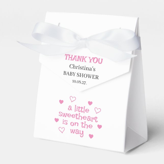 Cute Blue Boy Shower Presentaskar (Framsidan Sidan)