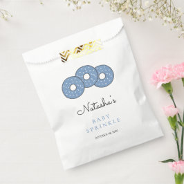 Cute Blue Donut Baby Shower Sprinkle for Boys