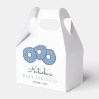 Cute Blue Donuts 2:a Baby Sprinkle Shower
