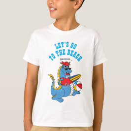 Cute Blue Dragon T-Shirt for Birthday eller any ev