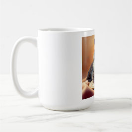 Cute Blue Eyed Kitten Kaffemugg