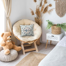 Cute Blue Grönt Dinosaur med Monogram och Namn