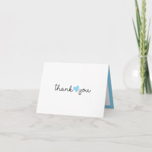 Cute Blue Heart - enkel Tack