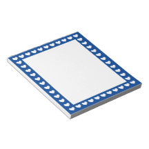 Cute Blue Heart Ram Mönster