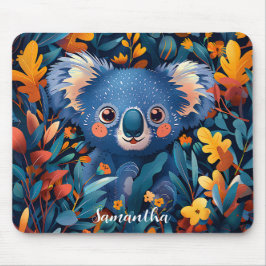Cute Blue Koala Bear Musmatta