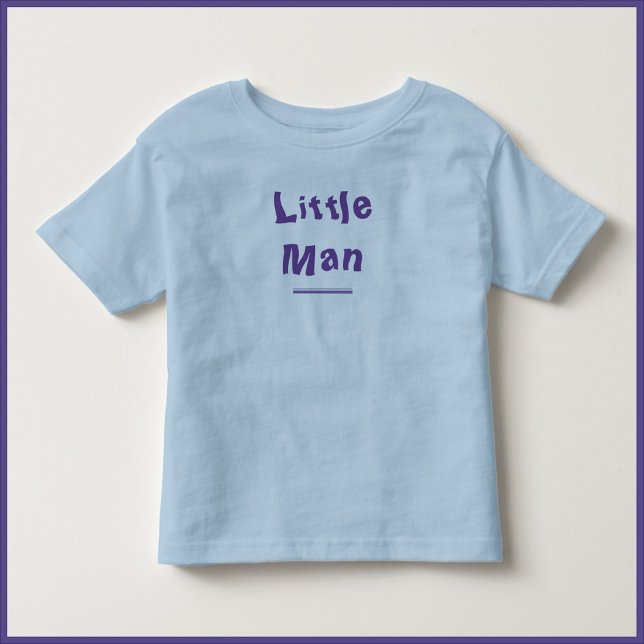 Cute Blue Little Man T-shirt (Skapare uppladdad)