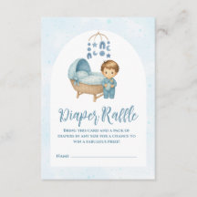 Cute Blue Mobile Crib baby-kostkupong, raffle