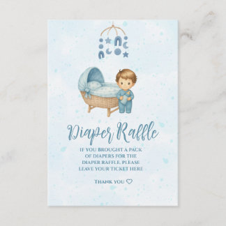 Cute Blue Mobile Crib baby-kostkupong, raffle Tilläggskort