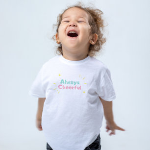 Cute Blue och Rosa Barn T-shirt