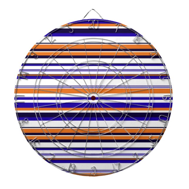 Cute Blue orange rand Darttavla (Framsidan)