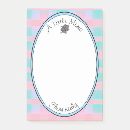 Cute Blue Play Post-it Block