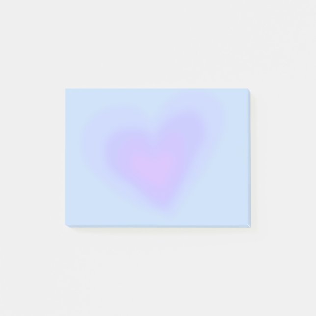 cute blue post it notes  post-it block (Framsida)
