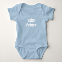Cute Blue Prince Pojke Gift