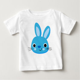Cute Blue Rabbit Pojke T-shirt