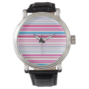Cute Blue rosa rand Armbandsur