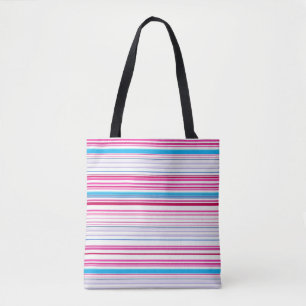 Cute Blue rosa rand Tygkasse