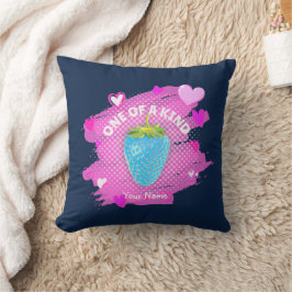 Cute Blue Strawberry Hearts an of a like Rosa Kudde