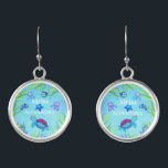 Cute Blue under Sea Pojke Shower Brownie Örhängen<br><div class="desc">Cute Blue under Sea Pojke Shower Brownie Cute under havets babyduschdesign med en maneter,  stjärnfisk,  havssköldpadda och fisk. Perfekt för en nautisk havsdriven pojke dusch.</div>