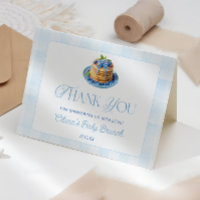 Cute Blueberry Baby Brunch Baby Shower Tack