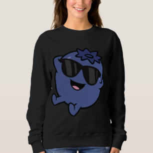 Cute Blueberry Fruit Relaxing Lazy Blueberry T Shirt