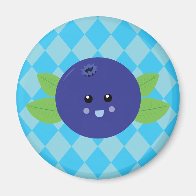 Cute Blueberry Magnet (Framsidan)