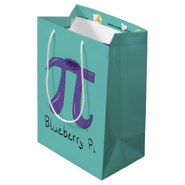 Cute Blueberry Pi Symbol Math Teacher (Baksidan Vinklad)