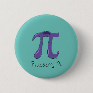Cute Blueberry Pi Symbol Math Teacher Knapp