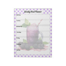 Cute Blueberry Weekly Meal