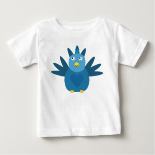 Cute Bluebird Baby Shirt Tröja