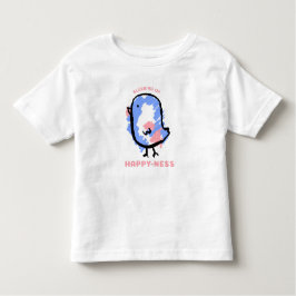 Cute Bluebird-Tecknad T Shirt