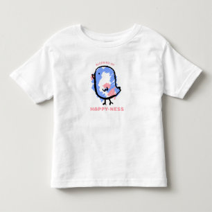 Cute Bluebird-Tecknad T Shirt
