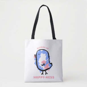 Cute Bluebird Tygkasse