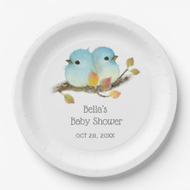 Cute Bluebirds Bird Baby Shower