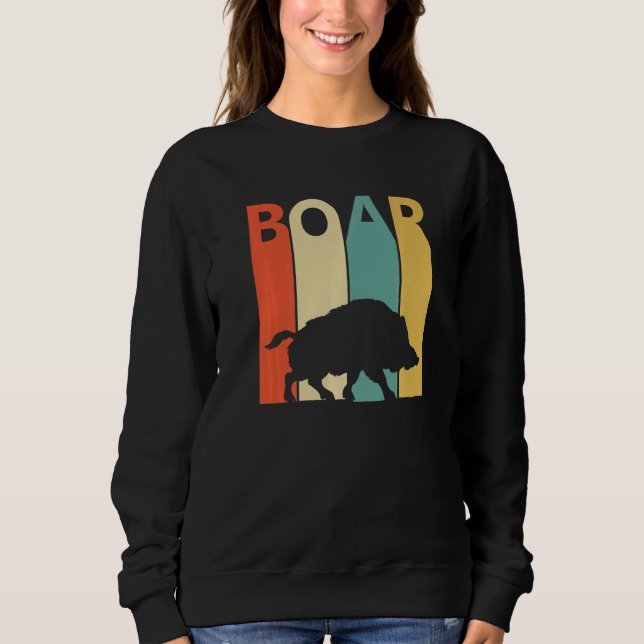 Cute Boar Animal T Shirt (Framsida)