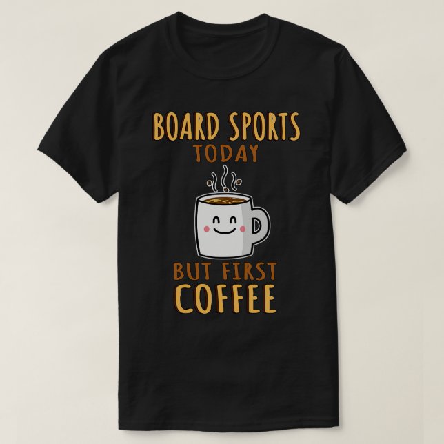 Cute Board Sports T Shirt (Design framsida)