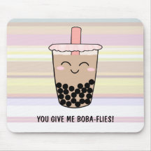 Cute Boba Mjölk Tea Pun