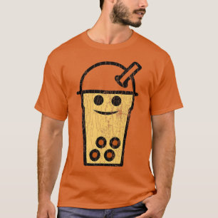 Cute Boba Tea Funny Bubble Mjölk Graphic 758 T Shirt