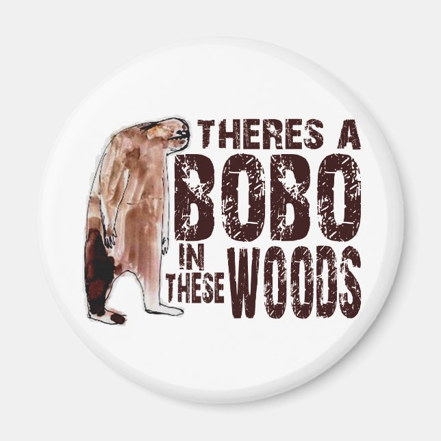 Cute BOBO SQUATCH IN THE SKOGEN - Finding Bigfoot Magnet (Framsidan)