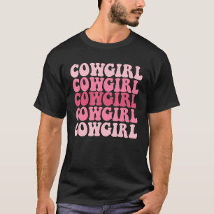 Cute Boho Aesthetic Howdy Southern Cowgirl Land T Shirt