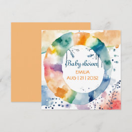 Cute BOHO Baby Shower Anpassningsbar